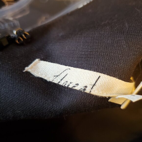 Anthropologie Floreat Linen Lyocell Floral Maxi Fress - Picture 4 of 7